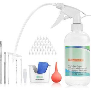 Ear Wax Removal Tool, Ear Cleaning Kits Safe Ear Irrigation Kit Ear Flush Kit
